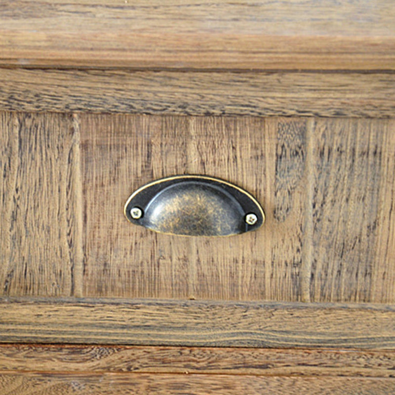 11,7-inch W Coastal opbergkast dressoir vaste houten opbergkast