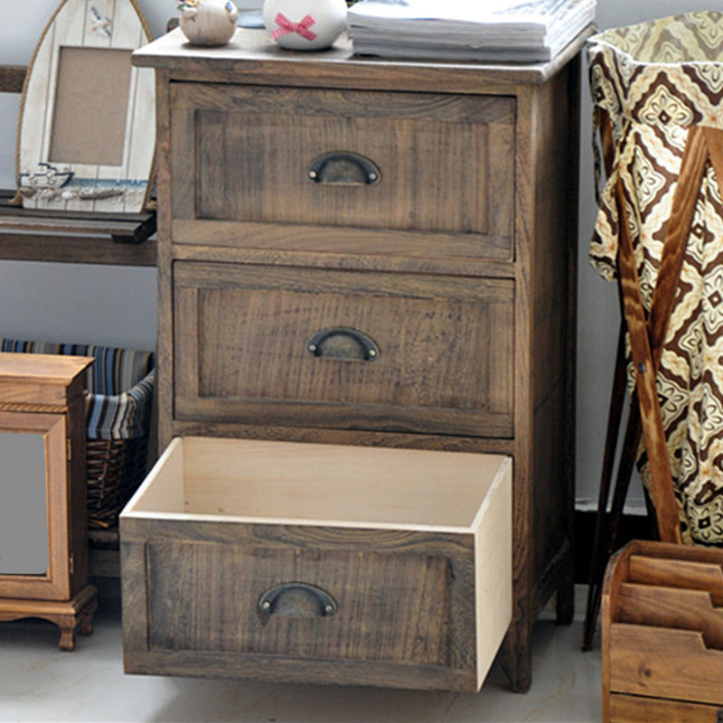 11,7-inch W Coastal opbergkast dressoir vaste houten opbergkast