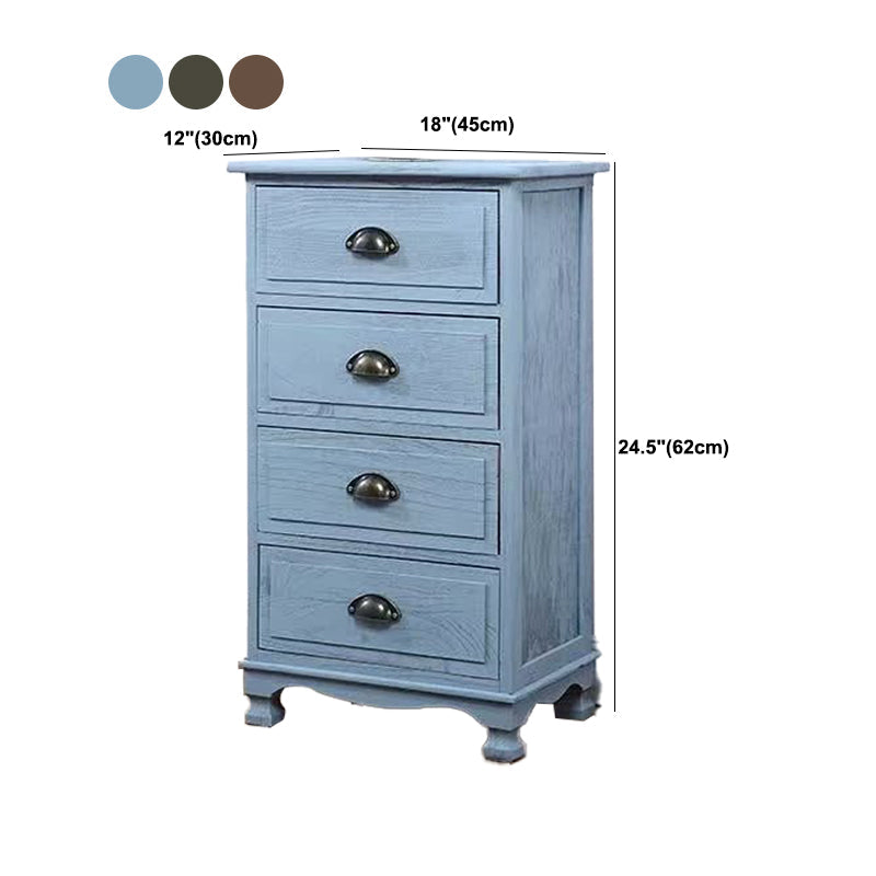 11,7-inch W Coastal opbergkast dressoir vaste houten opbergkast