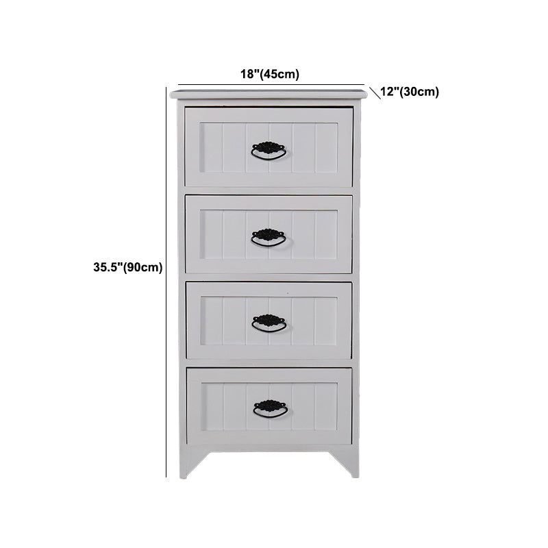11,7-inch W Coastal opbergkast dressoir vaste houten opbergkast