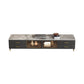 Stone Top Media Console Contemporary TV Media Stand with Metal Legs Grey Clearhalo 'furn' 'furn_tv_stands_entertainment_centers' 'Furniture' 'Living Room Furniture' 'TV Stands & Entertainment Centers' 'TV Stands & Media Storage Furniture' 'tv_stands_entertainment_centers' 6060276
