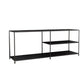 Industrial Style TV Stand Metal TV Console with Open Storage Clearhalo 'furn' 'furn_tv_stands_entertainment_centers' 'Furniture' 'Living Room Furniture' 'TV Stands & Entertainment Centers' 'TV Stands & Media Storage Furniture' 'tv_stands_entertainment_centers' 6060296