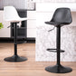 Contemporary Metal Barstool Faux Leather Footrest Adjustable Counter Stool Clearhalo 'Bar Furniture' 'Bar Stools' 'bar_stools' 'furn' 'furn_bar_stools' 'Furniture' 'Kitchen & Dining Furniture' 6063124