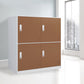Non-Hanging Armoire Contemporary Steel Storage Cabinet for Home