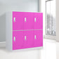 Non-Hanging Armoire Contemporary Steel Storage Cabinet for Home