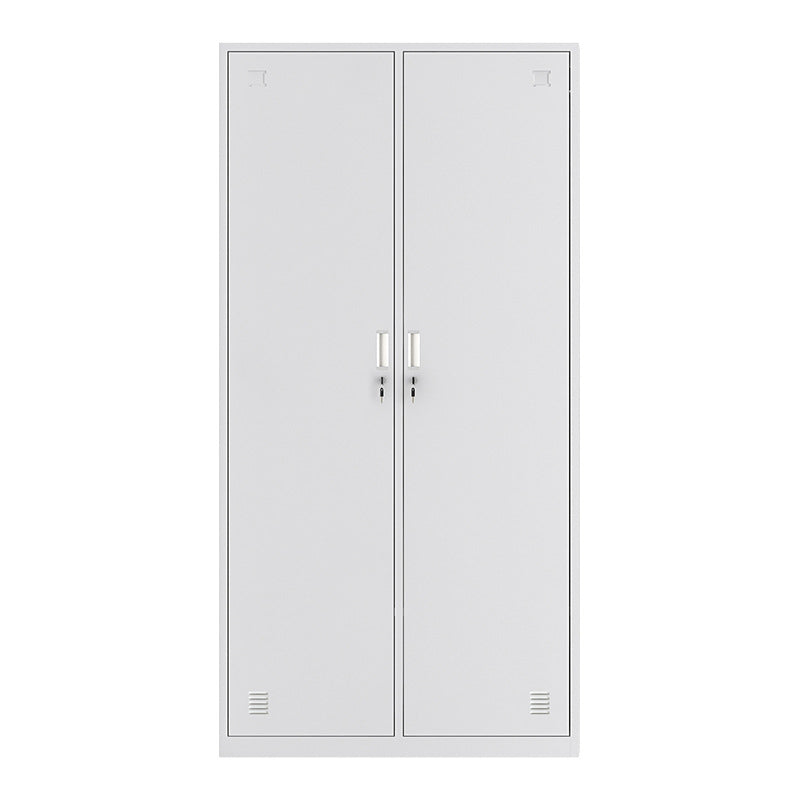 Armoire de garde-robe en acier armoire de garde-robe à charnière contemporaine pour la maison