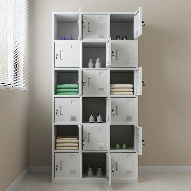 Armoire de garde-robe en acier armoire de garde-robe à charnière contemporaine pour la maison