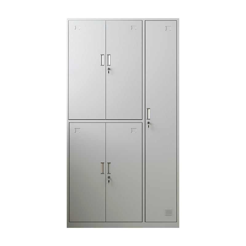 Armoire de garde-robe en acier armoire de garde-robe à charnière contemporaine pour la maison