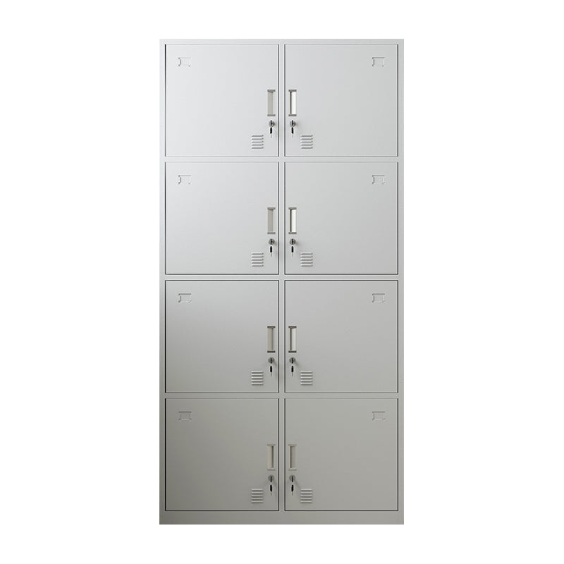 Armoire de garde-robe en acier armoire de garde-robe à charnière contemporaine pour la maison