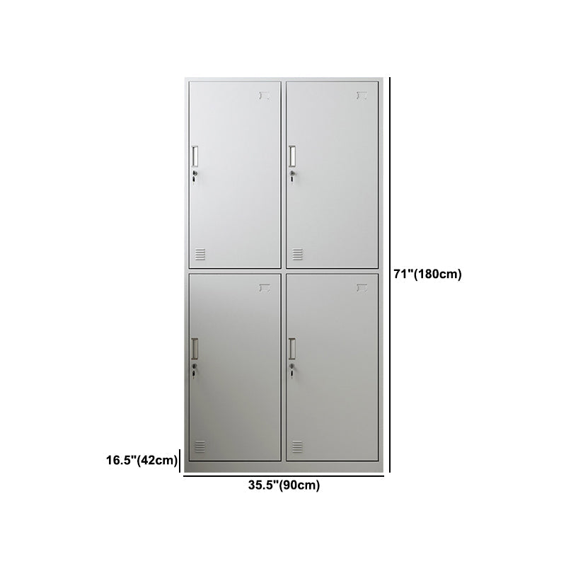 Armoire de garde-robe en acier armoire de garde-robe à charnière contemporaine pour la maison