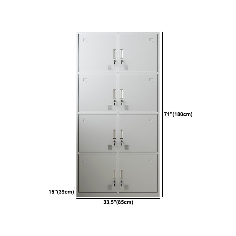 Armoire de garde-robe en acier armoire de garde-robe à charnière contemporaine pour la maison