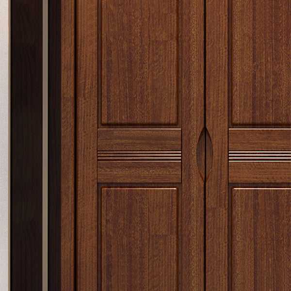 Bruine walnoot hout opbergkast traditionele kast met lade