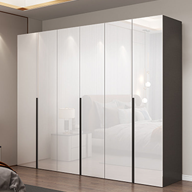 Armoire armoire de style contemporain armoire en bois avec porte pour chambre à coucher