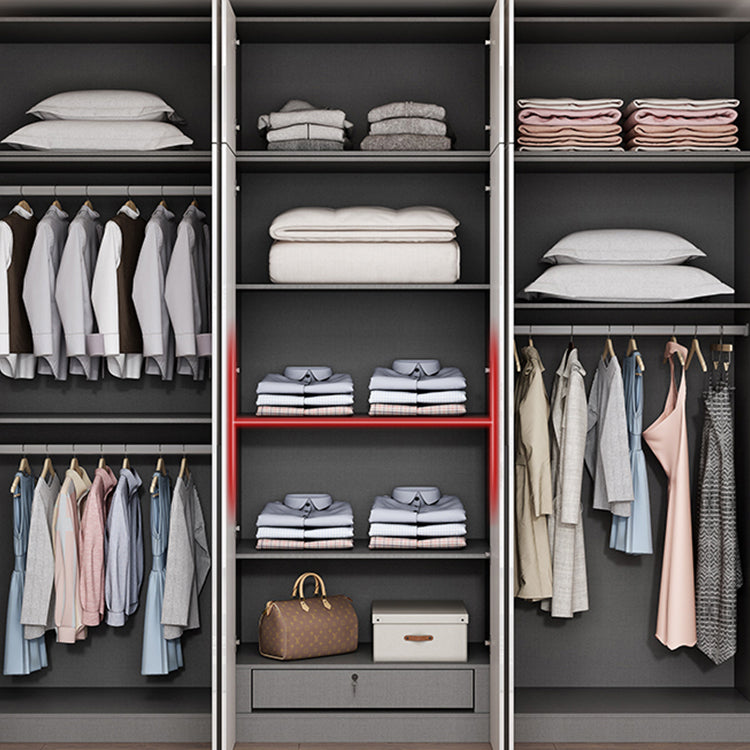 Armoire armoire de style contemporain armoire en bois avec porte pour chambre à coucher