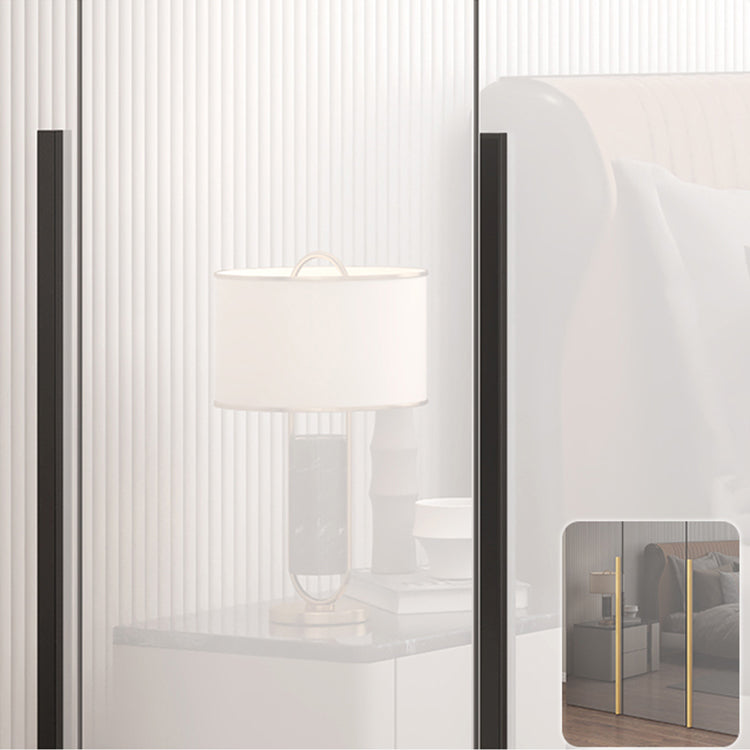 Armoire armoire de style contemporain armoire en bois avec porte pour chambre à coucher