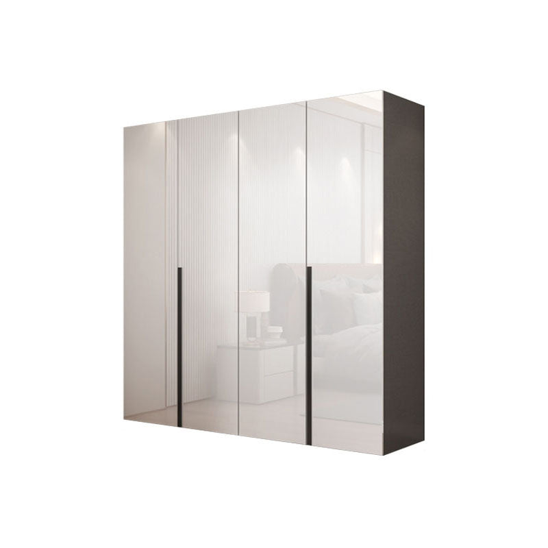 Armoire armoire de style contemporain armoire en bois avec porte pour chambre à coucher