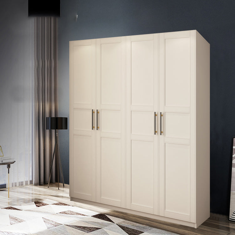 Modern Wardrobe Armoire Engineer Wood Armoire with Door for Bedroom Clearhalo 'Armoires & Wardrobes' 'armoires_wardrobes' 'Bedroom Furniture' 'furn' 'furn_armoires_wardrobes' 'Furniture' 6063895