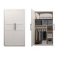 Modern Wardrobe Armoire Engineer Wood Armoire with Door for Bedroom 31.5"L x 20"W x 79"H Clearhalo 'Armoires & Wardrobes' 'armoires_wardrobes' 'Bedroom Furniture' 'furn' 'furn_armoires_wardrobes' 'Furniture' 6063897