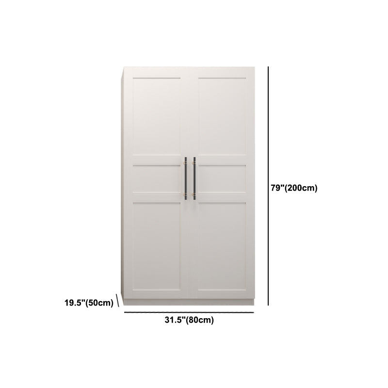 Modern Wardrobe Armoire Engineer Wood Armoire with Door for Bedroom Clearhalo 'Armoires & Wardrobes' 'armoires_wardrobes' 'Bedroom Furniture' 'furn' 'furn_armoires_wardrobes' 'Furniture' 6063912