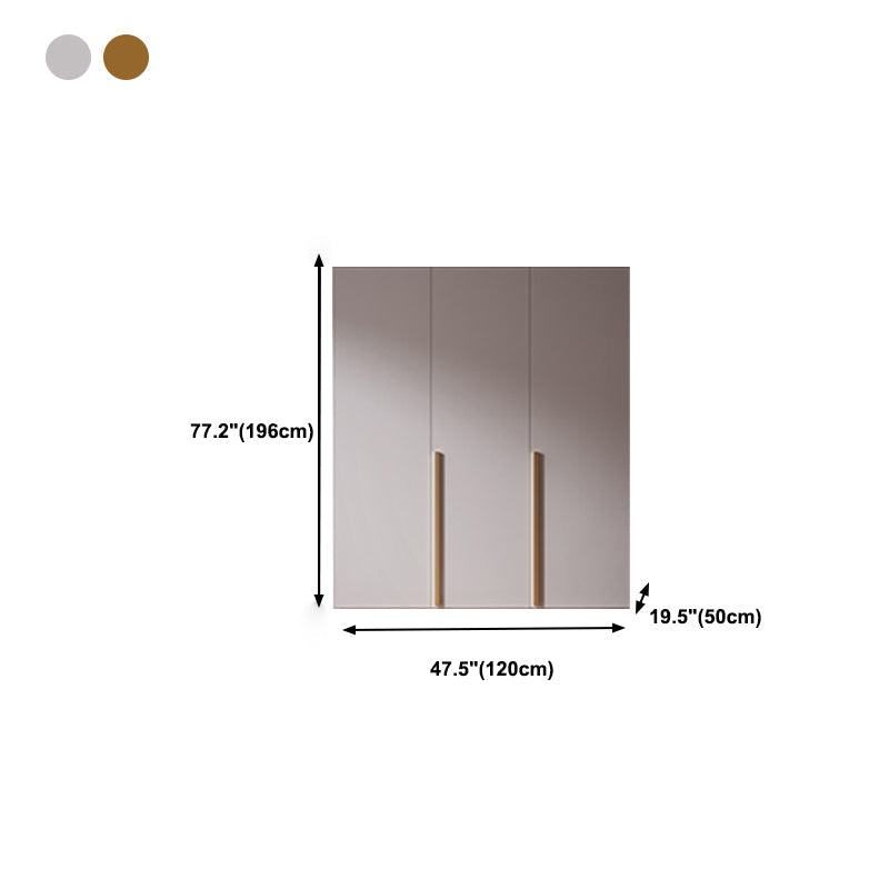 Armoire de style moderne Armoire en bois avec porte pour chambre à coucher