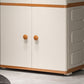 Contemporary Style Wardrobe Armoire Plastic Non-Hanging Armoire with Door