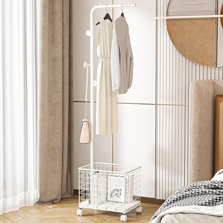 Gorgeous Coat Hanger Plain Free Standing Metal Coat Rack Metal for Living Room Clearhalo 'Entry & Mudroom Furniture' 'furn' 'furn_hall_tree_coat_racks' 'Furniture' 'Hall Trees & Coat Racks' 'hall_tree_coat_racks' 6064514