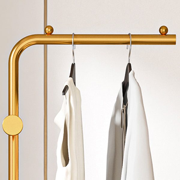 Gorgeous Coat Hanger Plain Free Standing Metal Coat Rack Metal for Living Room Clearhalo 'Entry & Mudroom Furniture' 'furn' 'furn_hall_tree_coat_racks' 'Furniture' 'Hall Trees & Coat Racks' 'hall_tree_coat_racks' 6064518