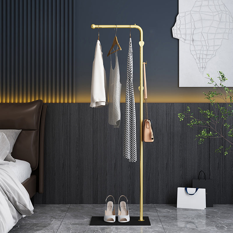 Zeitgenössischer Beatmetal -Rack Metall umgerahmt mit 3 Haken Eingangshalle Baumbaum