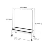 Appuntamento industriale Appendiabiti in metallo in metallo con i casiri