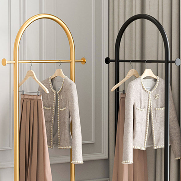 Moderne Metallbeschattierungs Rack Hängende Schiene und 2 Haken Eingangshalle Baumbaum