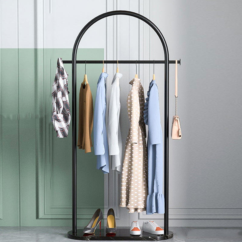 Moderne Metallbeschattierungs Rack Hängende Schiene und 2 Haken Eingangshalle Baumbaum