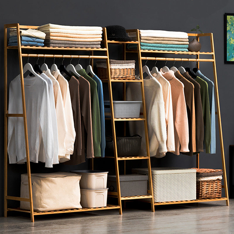 Rastrello in stile contemporaneo in bambù solido planimetro di design per soggiorno per soggiorno