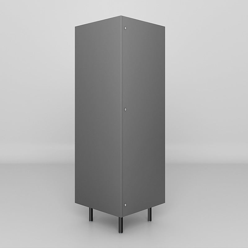 Sideboard di vetro moderni 55 "H tavolo da buffet regolabile per scaffalature regolabili