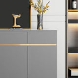 Modern Sideboard Buffet Cabinets Buffet Table with 4-Drawer and 4-Door Clearhalo 'buffet_sideboard' 'Buffets & Sideboards' 'furn' 'furn_buffet_sideboard' 'Furniture' 'Kitchen & Dining Furniture' 6065443