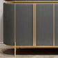 Glam Buffet Sideboard 4-Door Cabinets Dining Buffet for Living Room Clearhalo 'buffet_sideboard' 'Buffets & Sideboards' 'furn' 'furn_buffet_sideboard' 'Furniture' 'Kitchen & Dining Furniture' 6065456