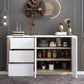 Armadi glam per pranzo buffet a 3 cassetto e sideboard a buffet a 2 porte