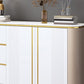 Armadi glam per pranzo buffet a 3 cassetto e sideboard a buffet a 2 porte