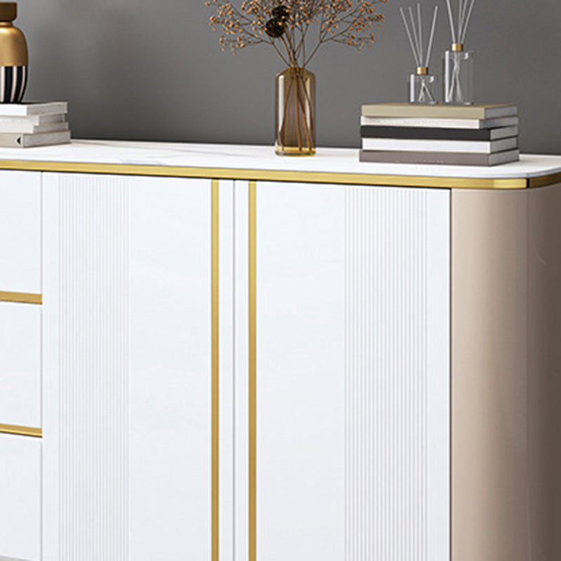 Armadi glam per pranzo buffet a 3 cassetto e sideboard a buffet a 2 porte