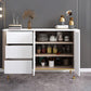 Armadi glam per pranzo buffet a 3 cassetto e sideboard a buffet a 2 porte