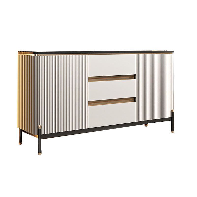 Mobili moderni sideboard buffet a 3 cassetti e sideboard a 2 porte