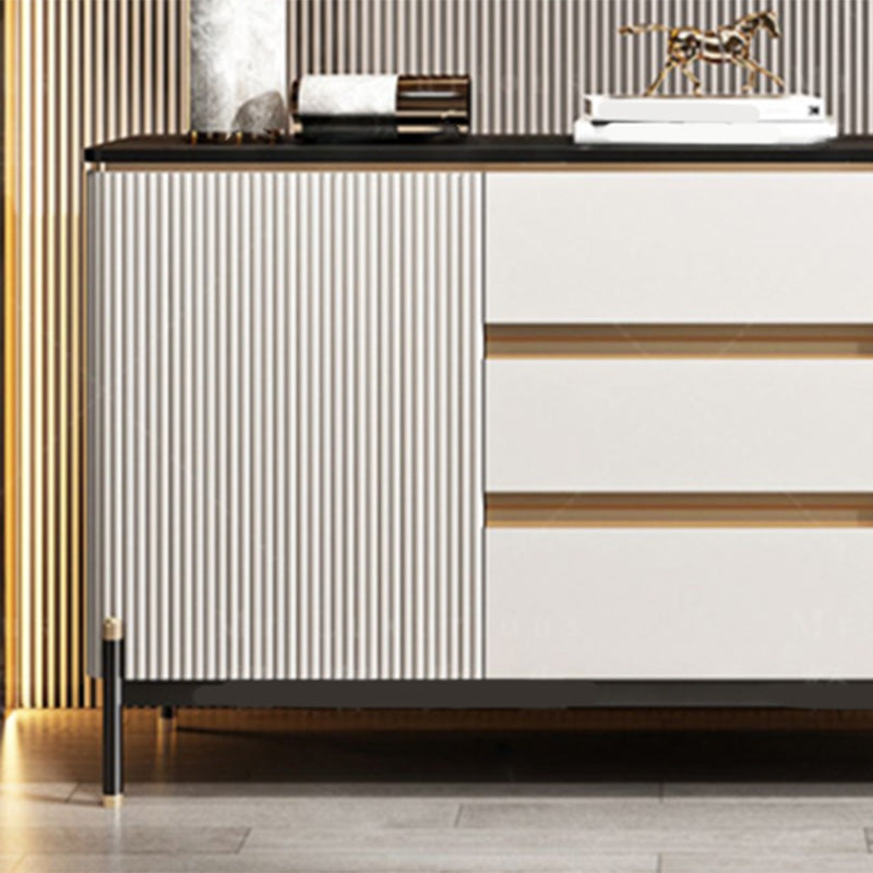 Mobili moderni sideboard buffet a 3 cassetti e sideboard a 2 porte