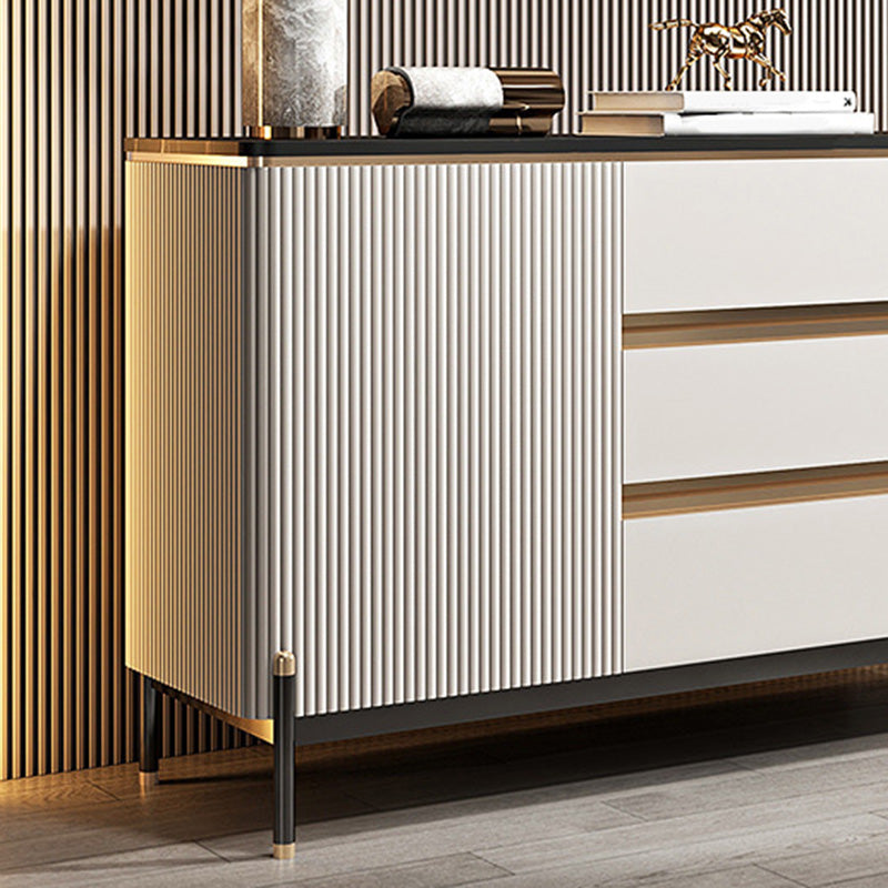 Mobili moderni sideboard buffet a 3 cassetti e sideboard a 2 porte
