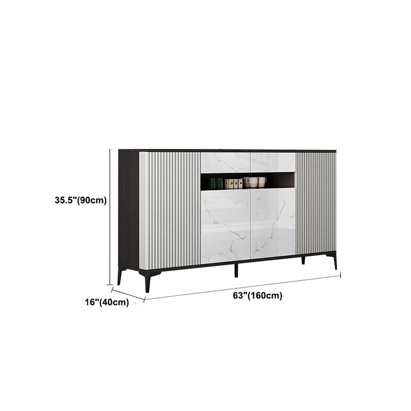 Server a buffet contemporaneo per cucina per cucina per cucina.