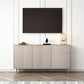 Gemanipuleerde houten sideboard tafel modern buffet dressoir voor keuken
