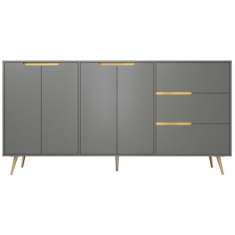 Gemanipuleerde houten sideboard tafel modern buffet dressoir voor keuken
