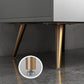 Gemanipuleerde houten sideboard tafel modern buffet dressoir voor keuken