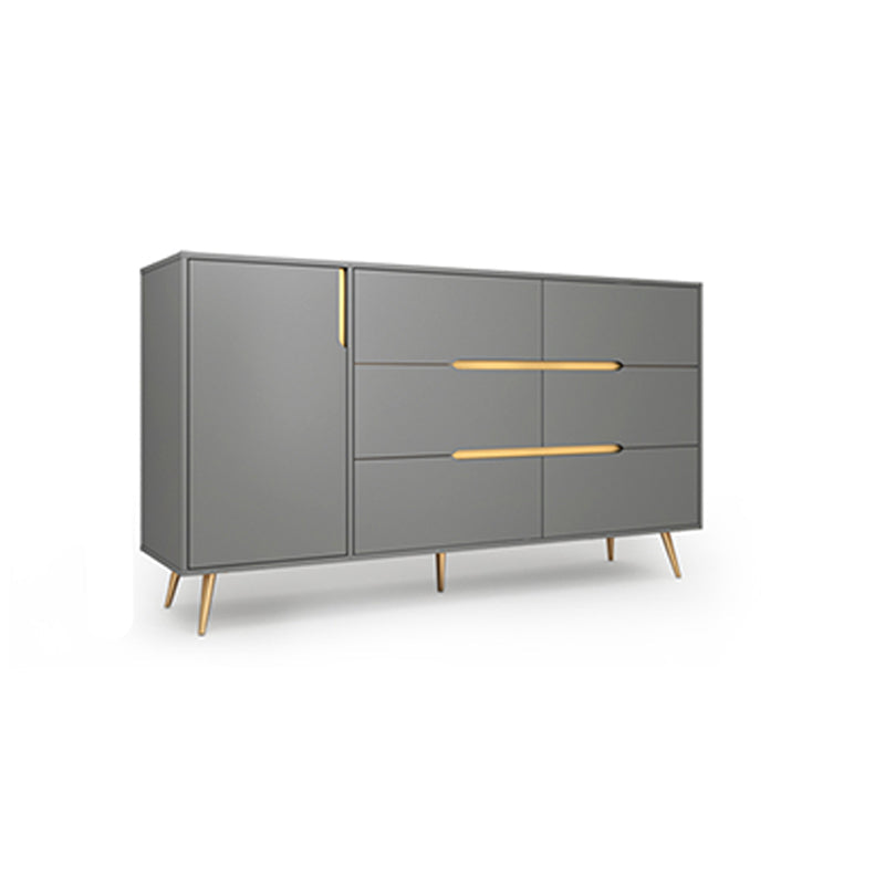 Gemanipuleerde houten sideboard tafel modern buffet dressoir voor keuken