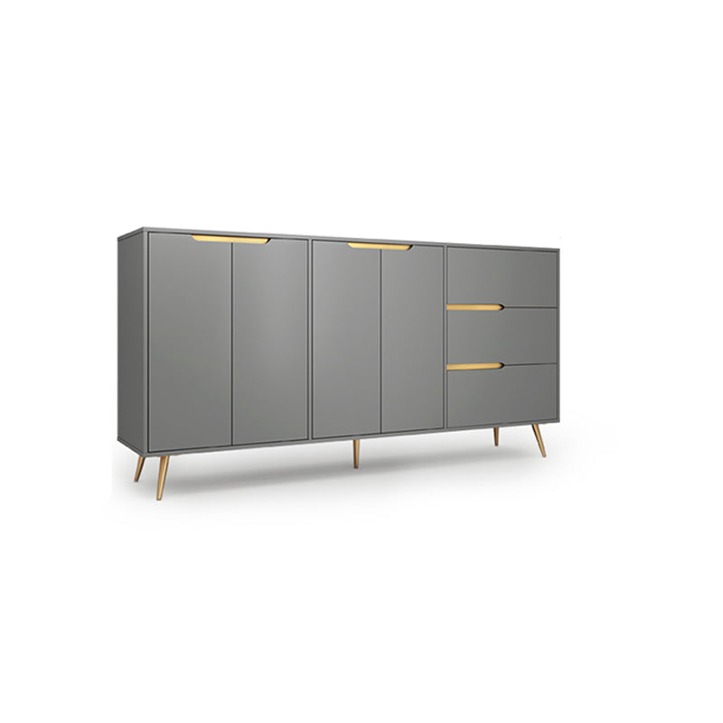 Gemanipuleerde houten sideboard tafel modern buffet dressoir voor keuken