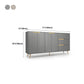 Gemanipuleerde houten sideboard tafel modern buffet dressoir voor keuken