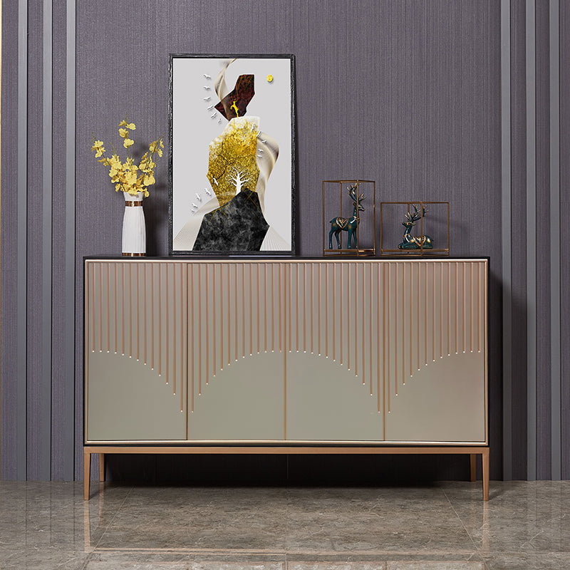 Mesa de madera diseñada Mesa Buffet contemporánea